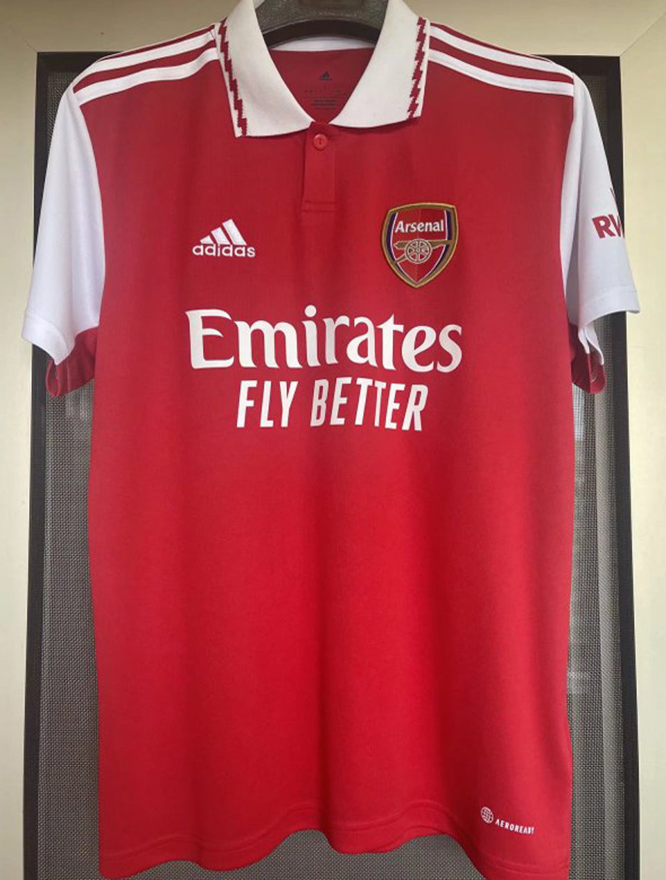 jersey 2022/23 arsenal local manga corta versión fan