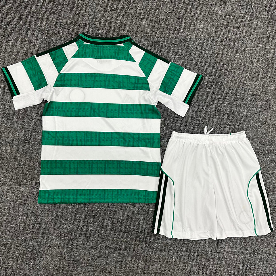 Jersey 2025/26 Celtic Local Manga corta Niño