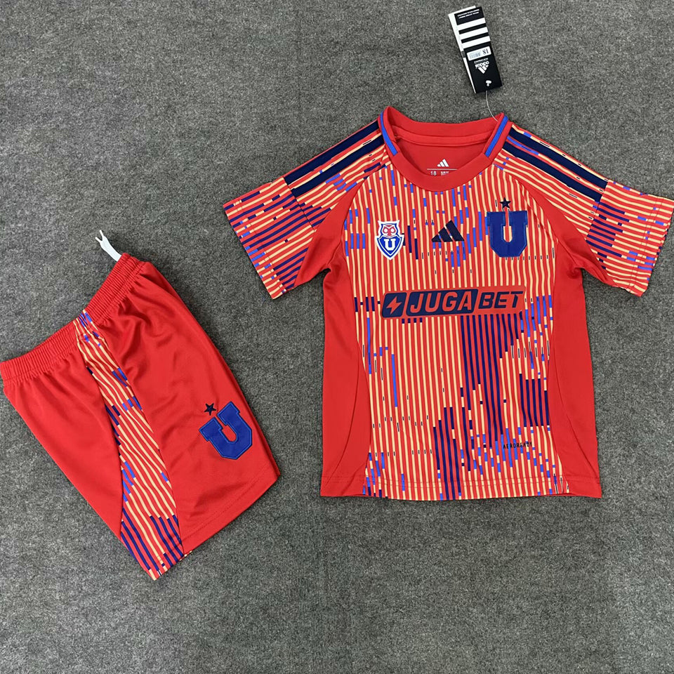 Jersey 2025 Universidad de Chile Visitante Manga corta Niño