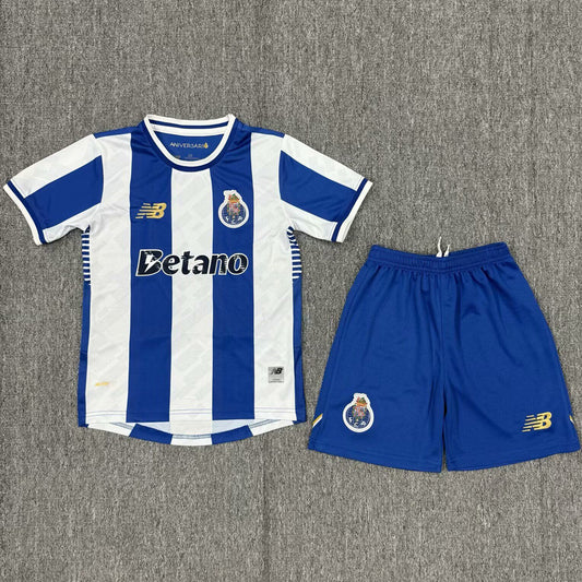 Jersey 2025/26 Porto Local Manga corta Niño