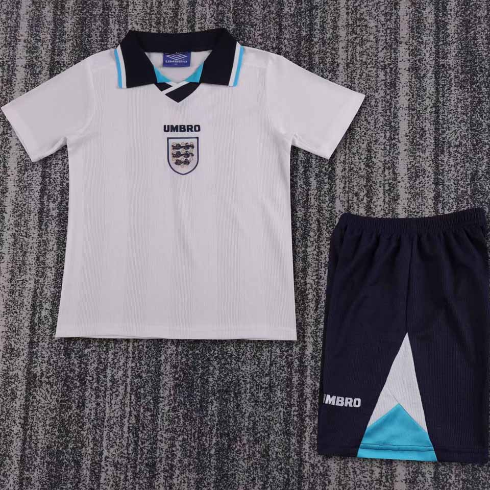 1996 Inglaterra Local Niño Selecciones Retro