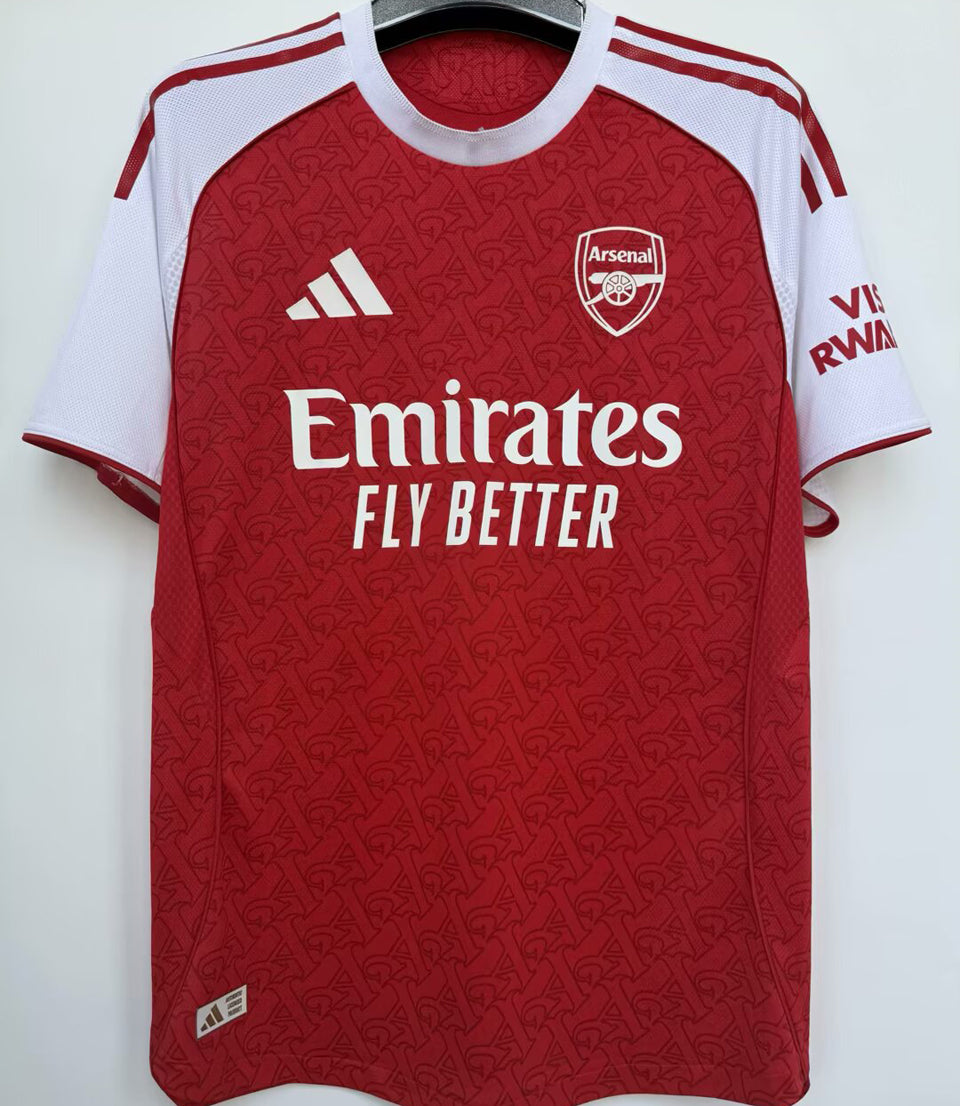 Jersey 2025/26 Arsenal Local Manga corta Versión Jugador