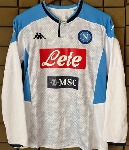 Jersey 2019/2020 Napoli Especial Manga larga Versión Fan Retro