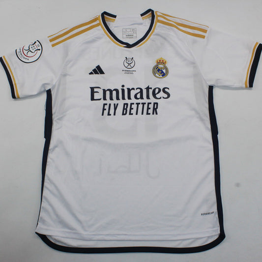 Jersey 2023/24 Real Madrid Local Manga corta Versión Fan