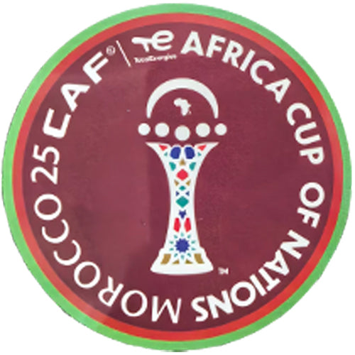 2025 parche goma copa áfrica 2025 parches/letras