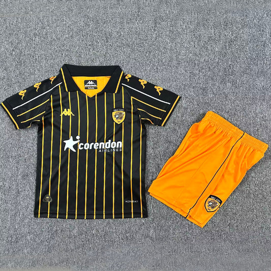 Jersey 2025/26 Hull City Visitante Manga corta Niño