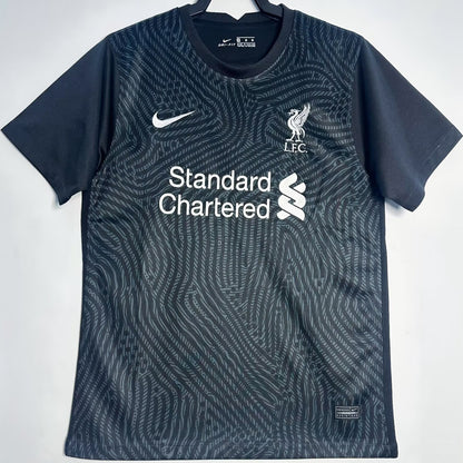 Jersey 2020/21 Liverpool Portero Manga corta Versión Fan Retro