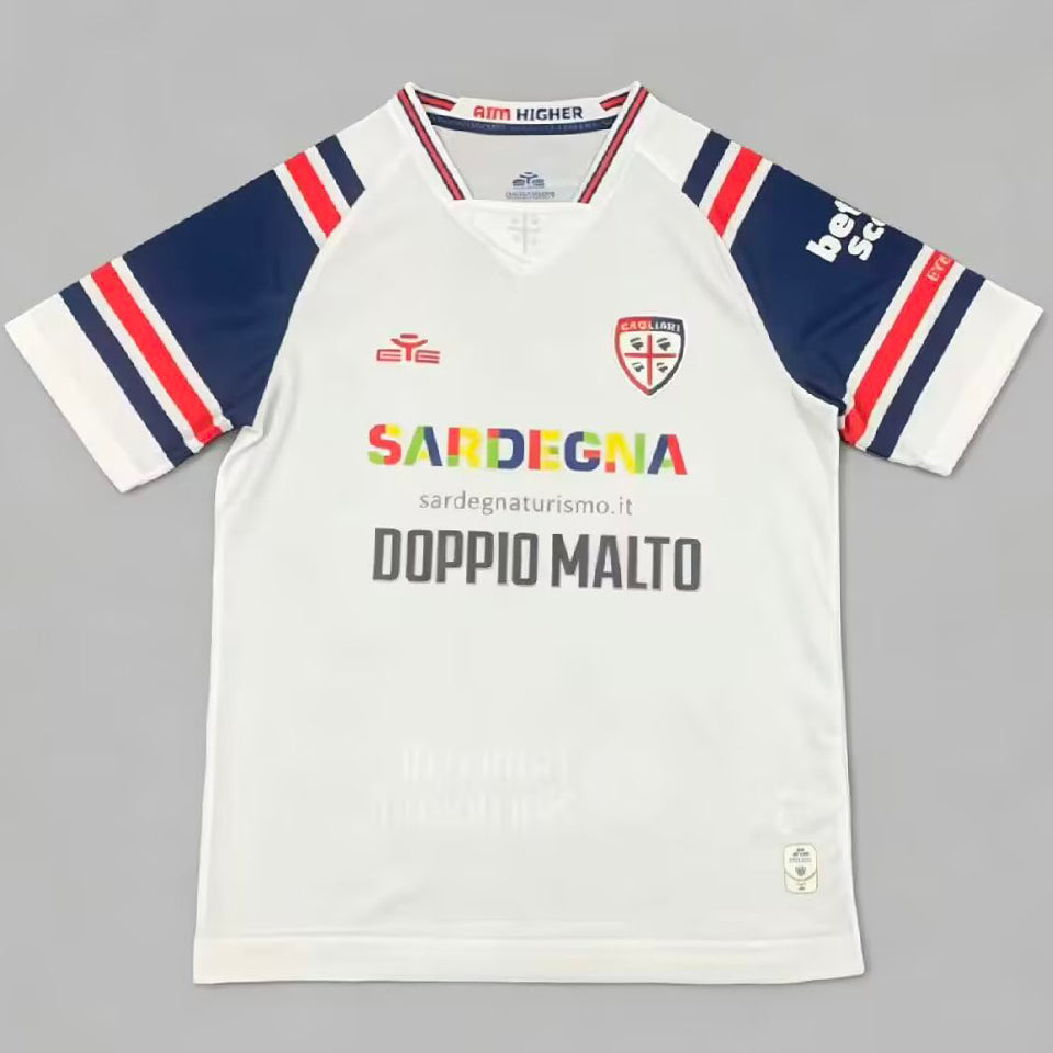 jersey 2026/27 cagliari visitante manga corta versión jugador