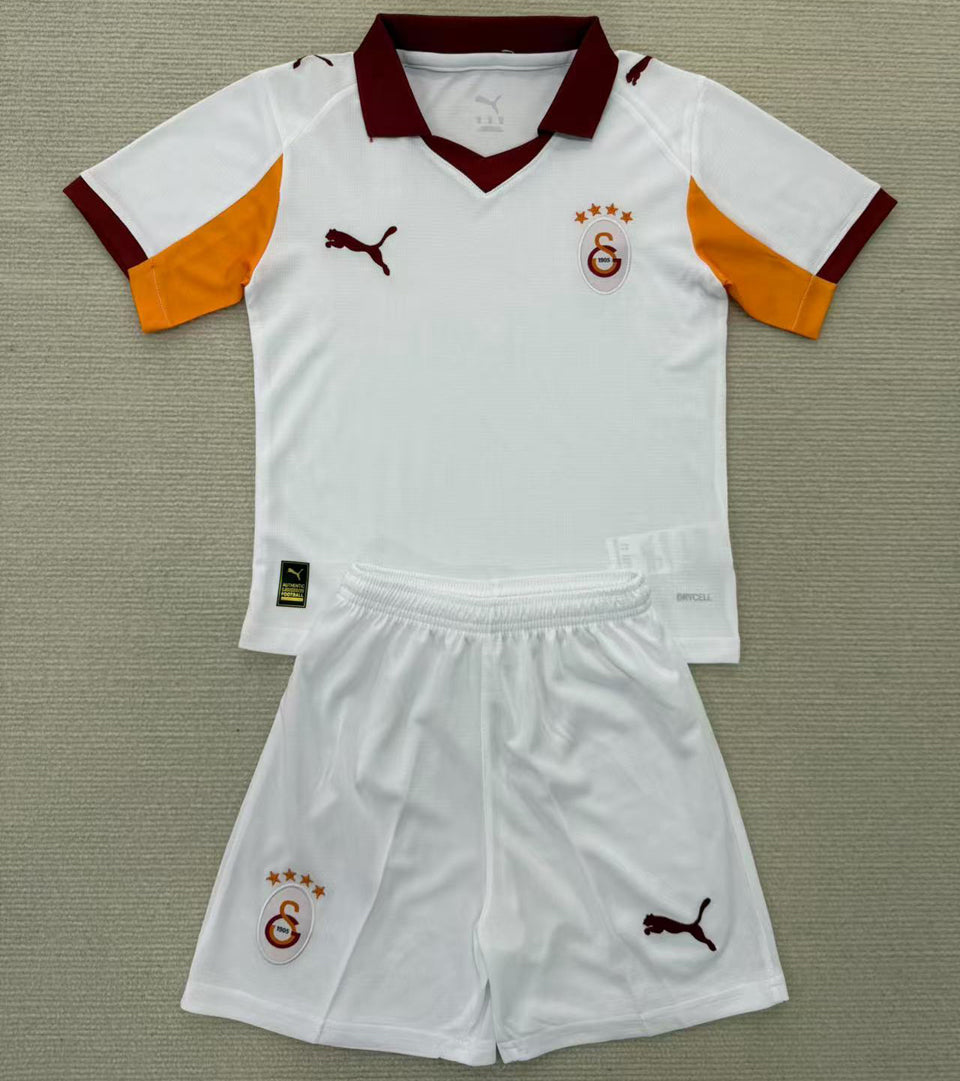 Jersey 2025/26 Galatasaray Visitante Manga corta Niño