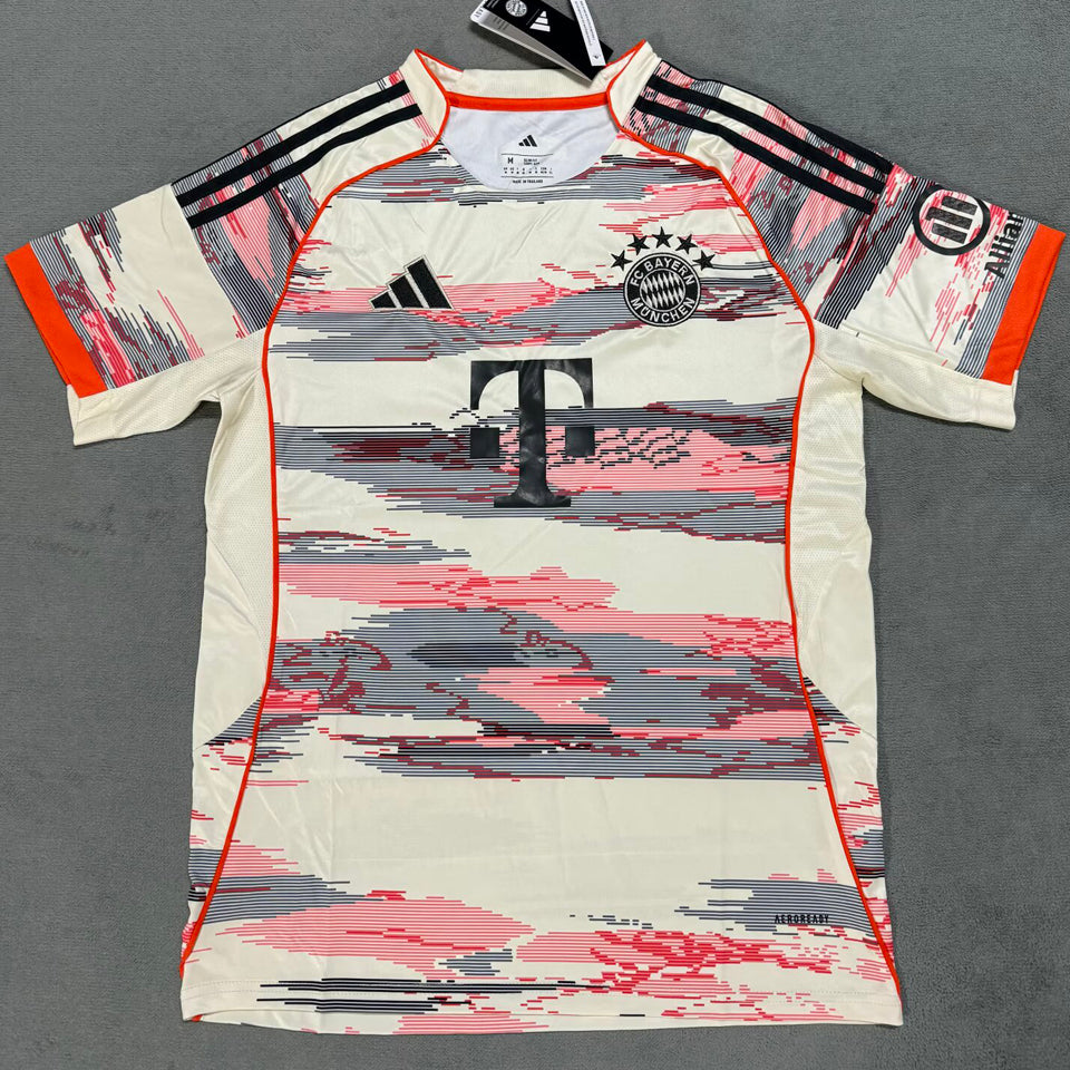 Jersey 2025/26 Bayern Munich Visitante Manga corta Versión Fan