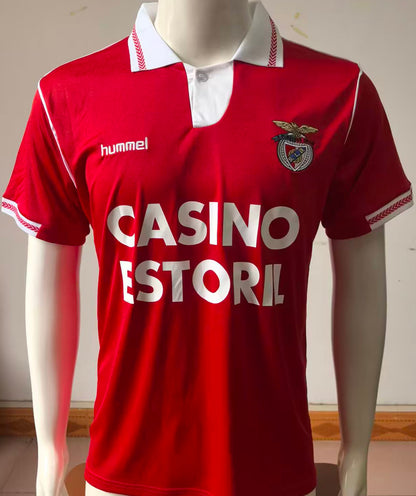 Jersey 1992/1993 Benfica Local Manga corta Versión Fan Retro