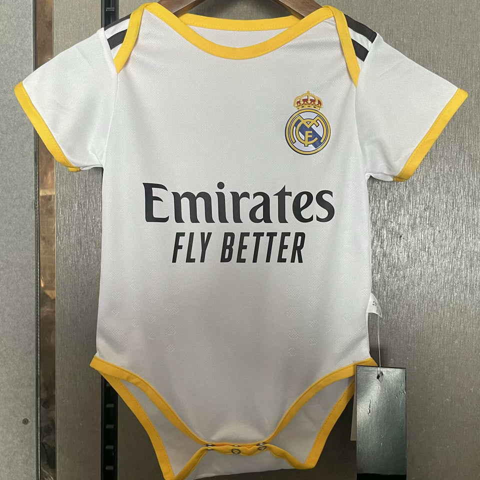 jersey 2025/26 real madrid local manga corta versión fan