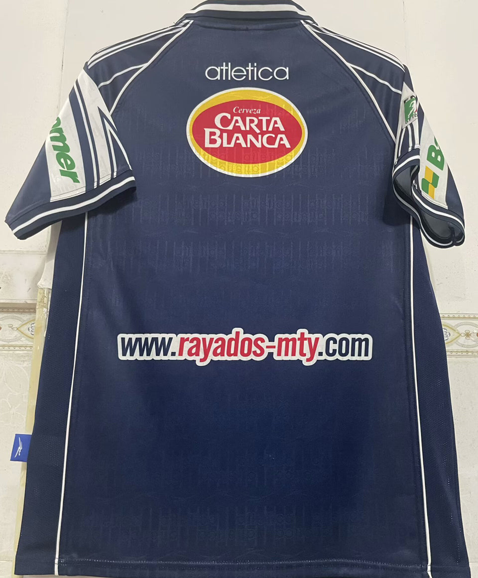 jersey 1999/2000 monterrey tercero manga corta versión fan retro