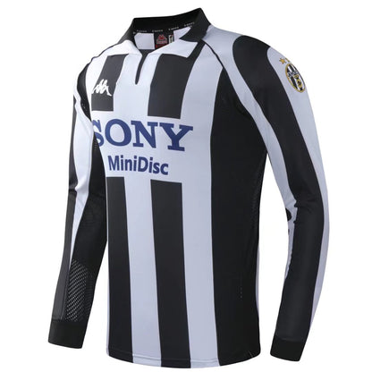 Jersey 1997/98 Juventus Local Manga larga Versión Fan Retro