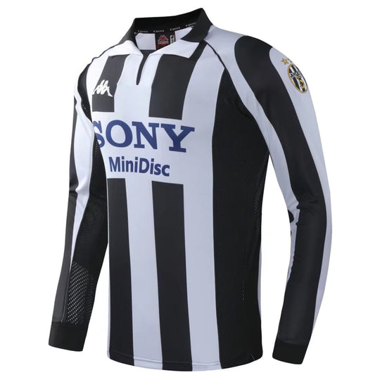 Jersey 1997/98 Juventus Local Manga larga Versión Fan Retro