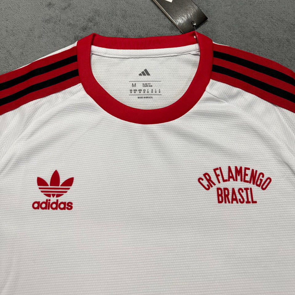 jersey 2025/26 flamengo especial manga corta versión fan retro
