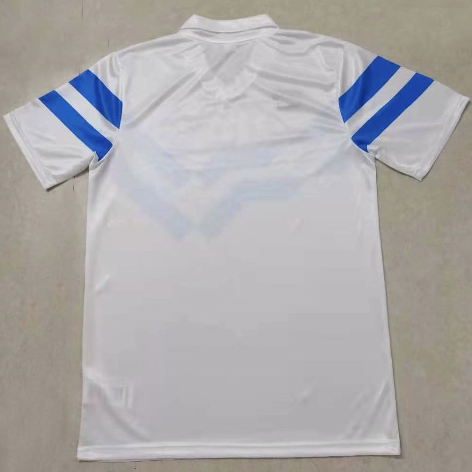 jersey 1988/89 napoli visitante manga corta versión fan retro