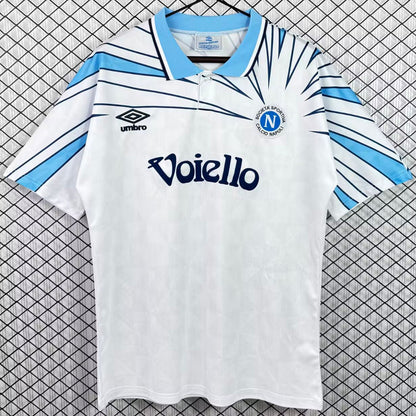 Jersey 1991/1994 Napoli Visitante Manga corta Versión Fan Retro