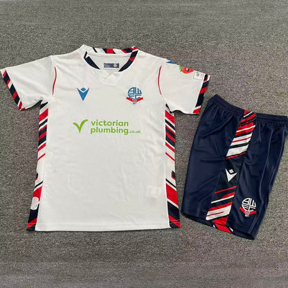 Jersey 2025/26 Bolton Wanderers Local Manga corta Niño