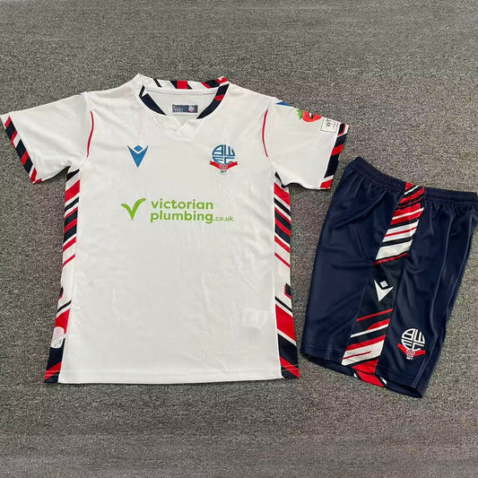 Jersey 2025/26 Bolton Wanderers Local Manga corta Niño