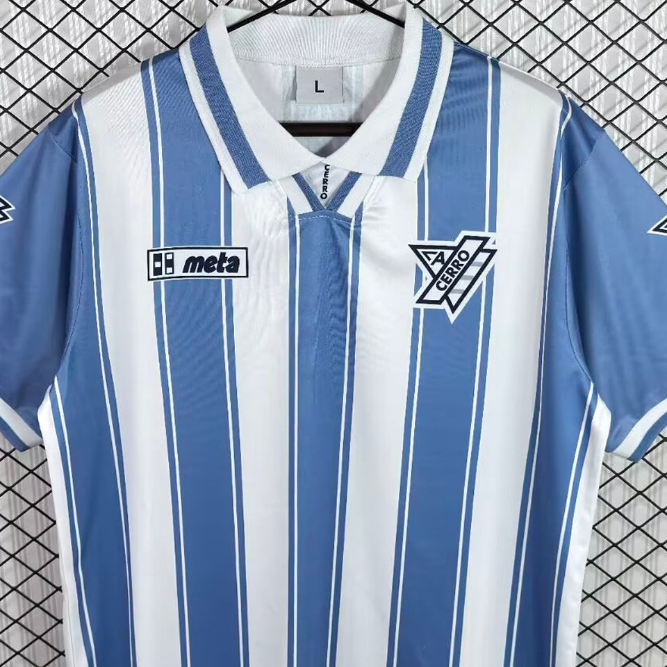jersey 2000 c.a. cerro local manga corta versión fan retro