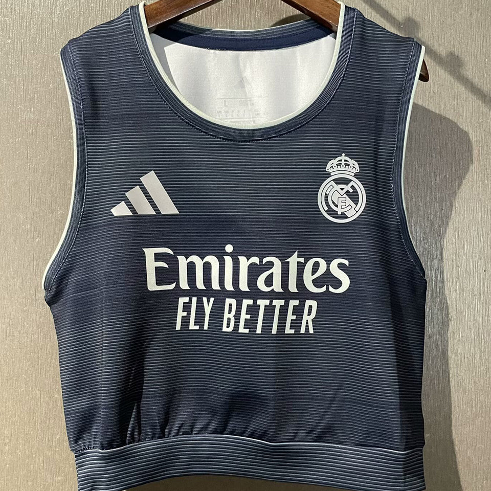 jersey 2025/26 real madrid visitante manga corta mujer