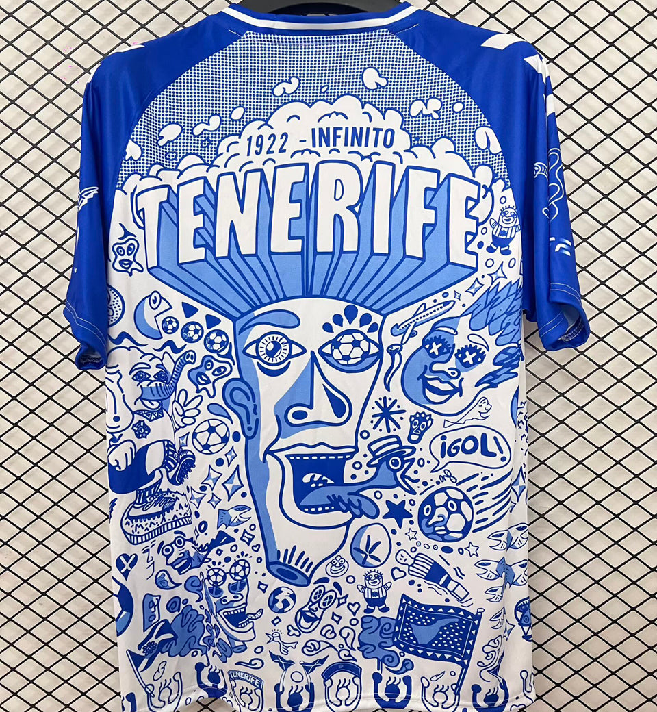 jersey 2025/26 tenerife especial manga corta versión fan
