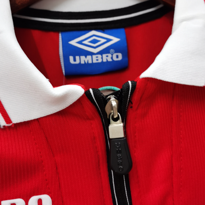 Jersey 1998/99 Manchester United Local Manga corta Niño Retro