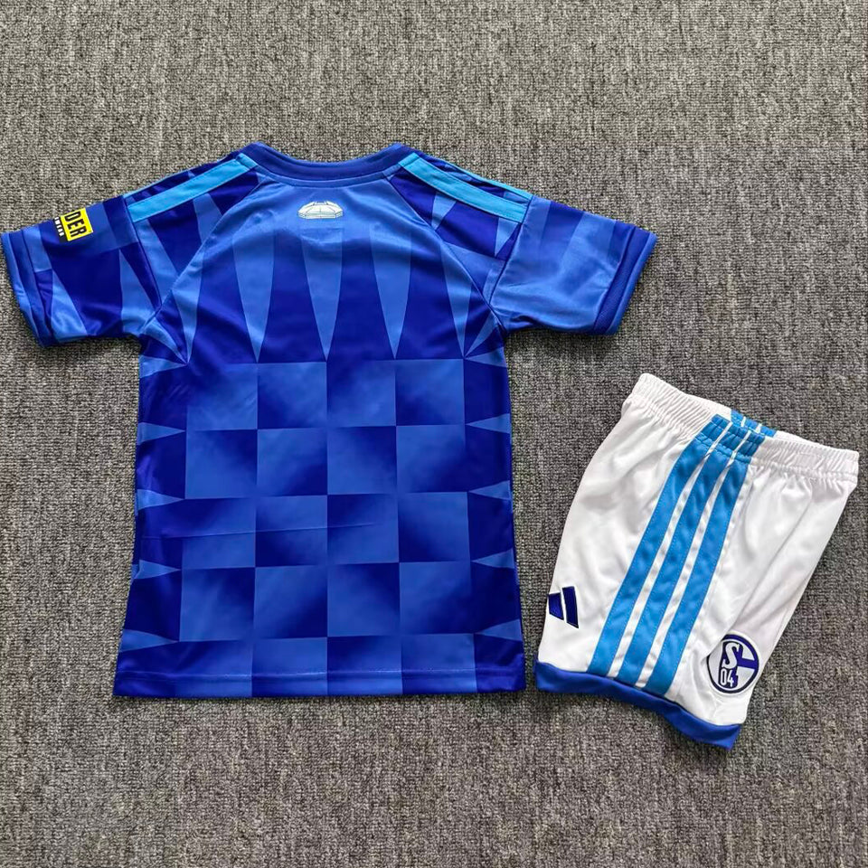 jersey 2026/27 schalke 04 local manga corta niño
