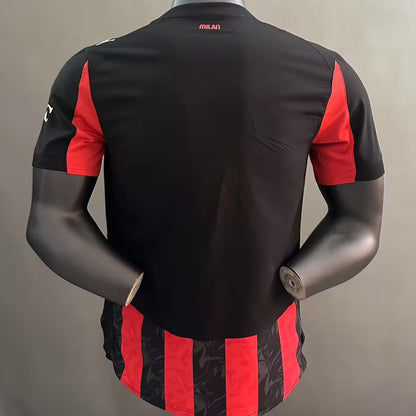 Jersey 2025/26 AC Milan Local Manga corta Versión Jugador