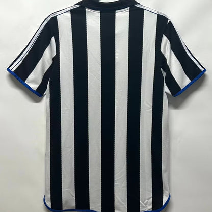 Jersey 1999/2000 Newcastle Local Manga corta Versión Fan Retro