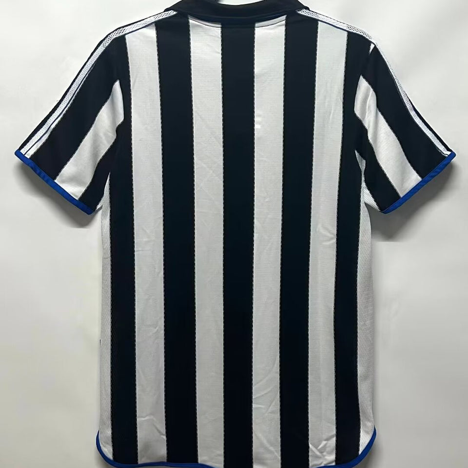 Jersey 1999/2000 Newcastle Local Manga corta Versión Fan Retro