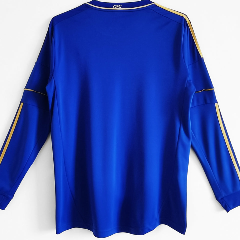 jersey 2012/13 chelsea local manga larga versión fan retro