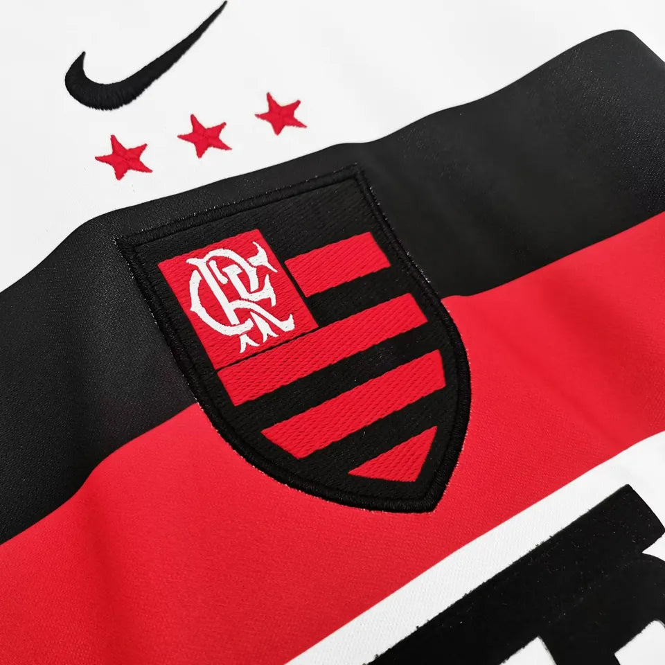 Jersey 2001 Flamengo Visitante Manga corta Versión Fan Retro