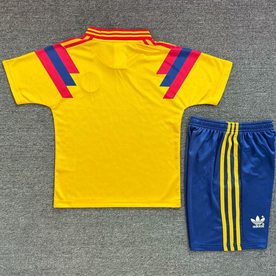 1990 Colombia Local Niño Selecciones Retro
