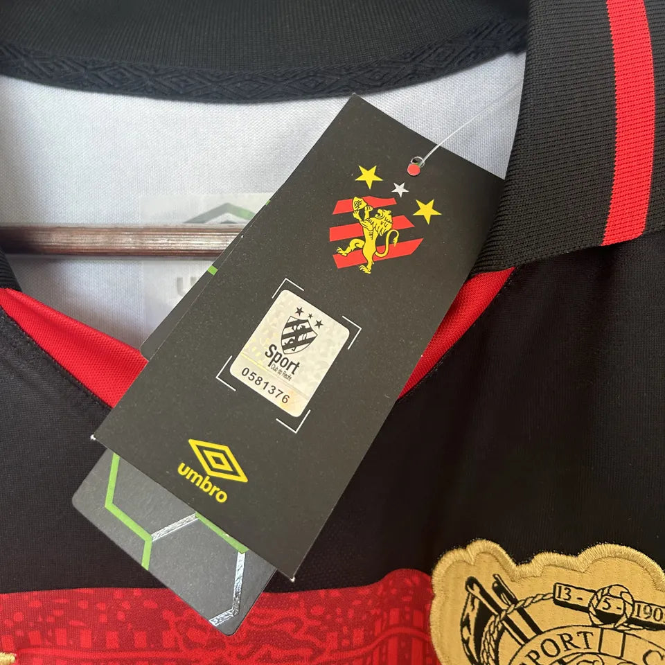 Jersey 2024/25 Sport Recife Local Manga corta Versión Fan