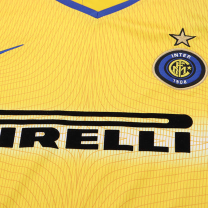 Jersey 2002/2003 Inter Milan Visitante Manga corta Niño Retro