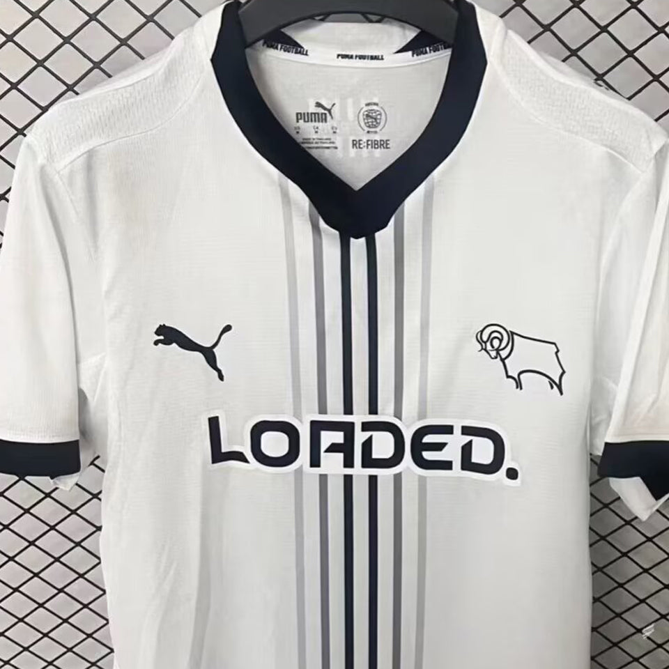 jersey 2026/27 derby county local manga corta versión fan
