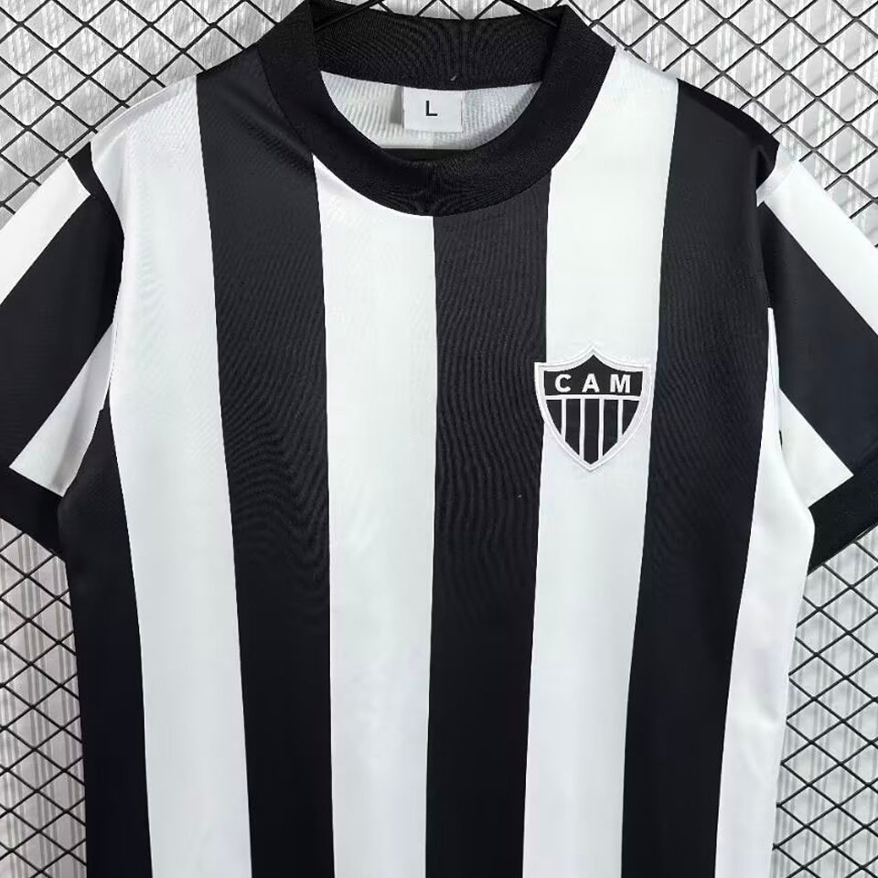 jersey 1971 at mineiro local manga corta versión fan retro
