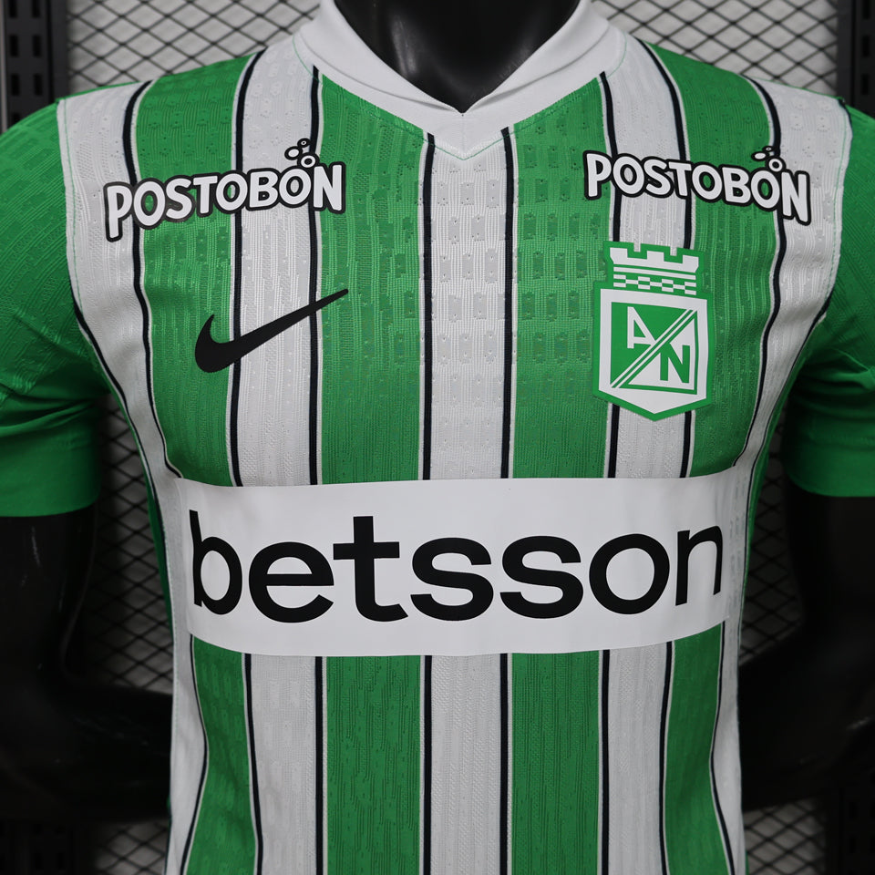 jersey 2026/27 atletico nacional local manga corta versión jugador