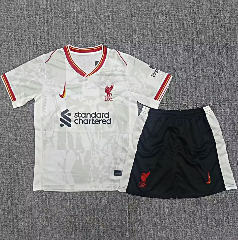 Jersey 2024/25 Liverpool Tercero Manga corta Niño