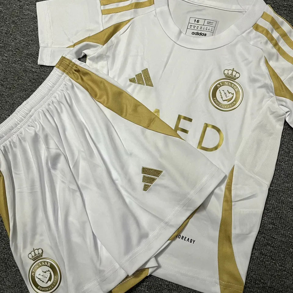 Jersey 2024/25 Al Nassr Tercero Manga corta Niño