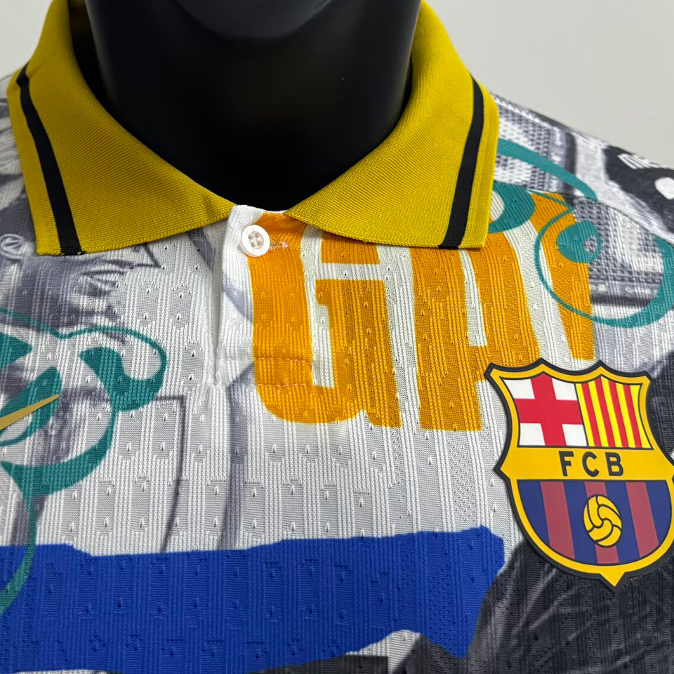 jersey 2025 barcelona especial manga corta versión jugador