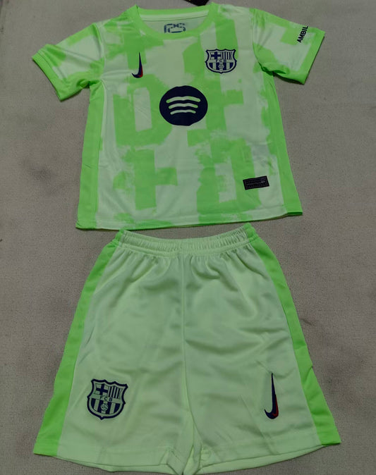 Jersey 2024/25 Barcelona Tercero Manga corta Niño
