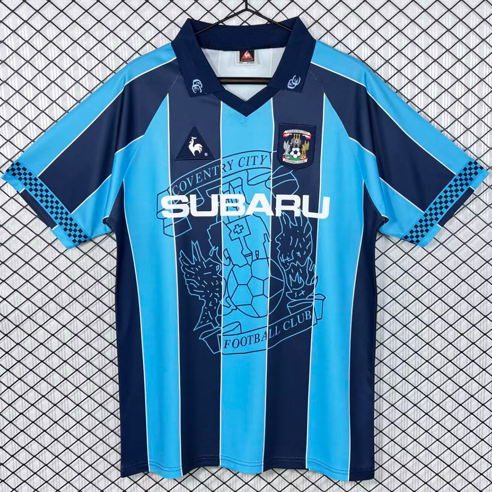 jersey 1997/1998 coventry city local manga corta versión fan retro