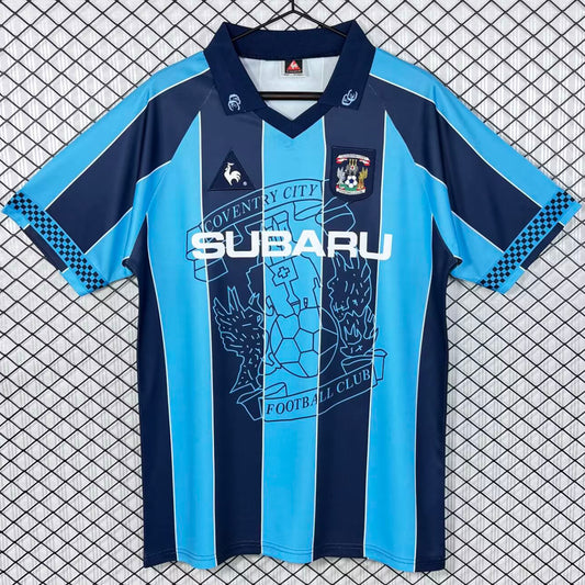 Jersey 1997/1998 Coventry City Local Manga corta Versión Fan Retro
