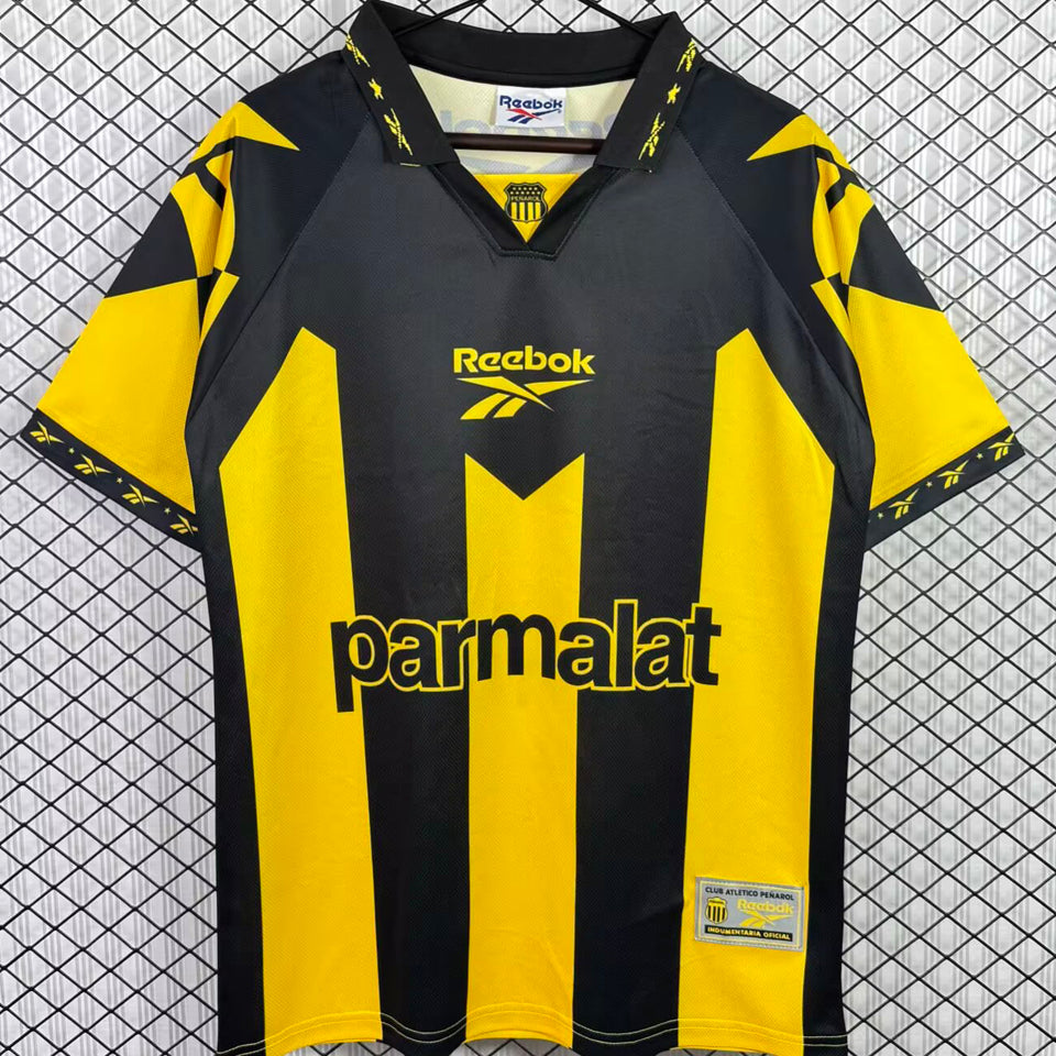 jersey 1998/1999 penarol local manga corta versión fan retro