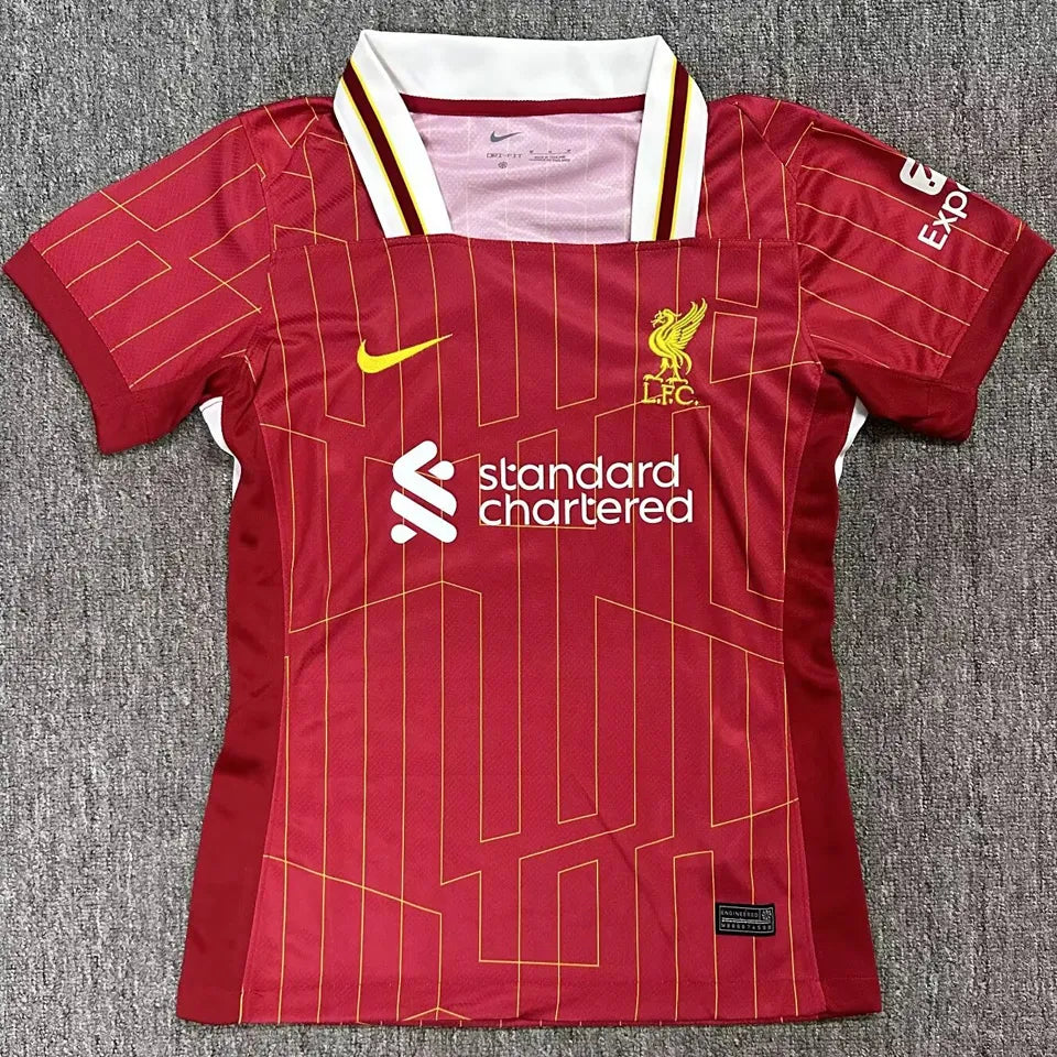 Jersey 2024/25 Liverpool Local Manga corta Mujer