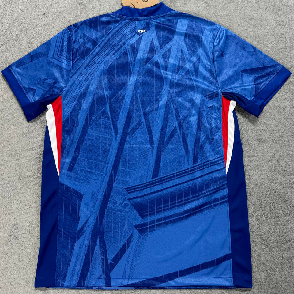 jersey 2025/26 chelsea local manga corta versión fan