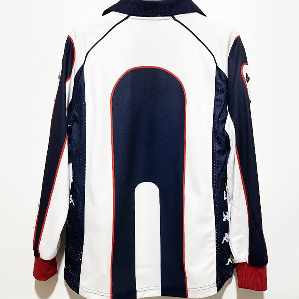 jersey 1999/01 star visitante manga larga versión fan retro